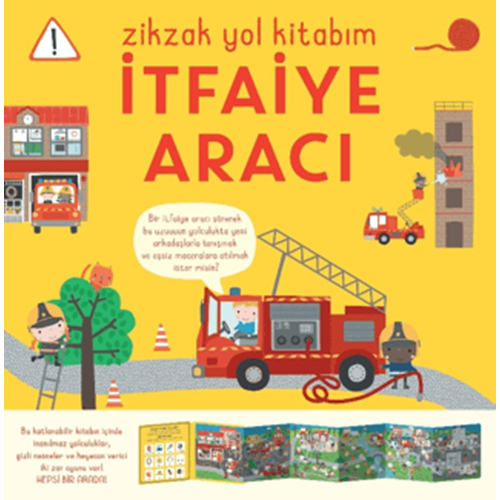 Zikzak Yol Kitabım İtfaiye Aracı (Kitaplı Oyun) - Kolektif - İndigo Çocuk