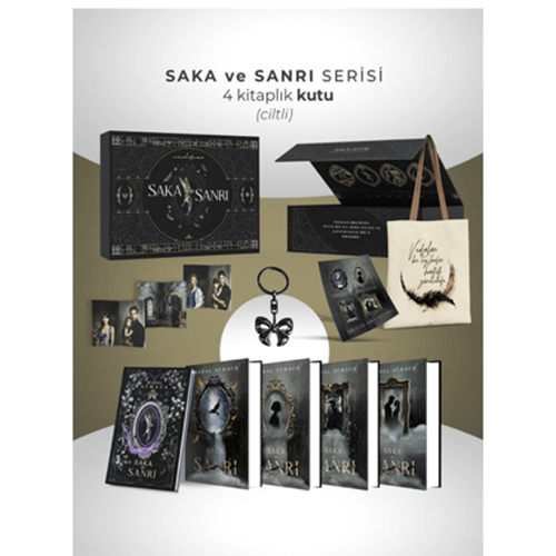 Saka ve Sanrı Serisi - 4 Kitaplık Kutu CİLTLİ - Maral Atmaca - Ephesus Yayınları
