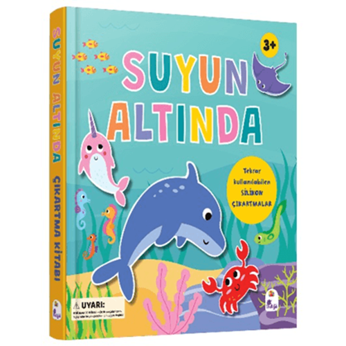 Suyun Altında - Silikon Çıkartmalı (Ciltli) - Holly Morris - İndigo Çocuk