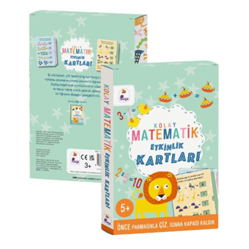 Kolay Matematik Etkinlik Kartları CİLTLİ - Kolektif - İndigo Çocuk