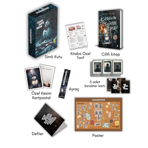 Kardan Adamın Külleri - Kutulu Set (Ciltli) - Işıl Işık - Artemis Yayınları