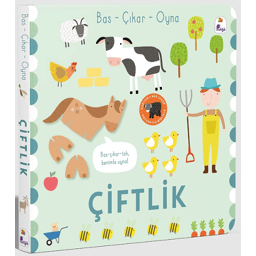 Bas Çıkar Oyna Çiftlik (Ciltli) - Sally Payne - İndigo Çocuk
