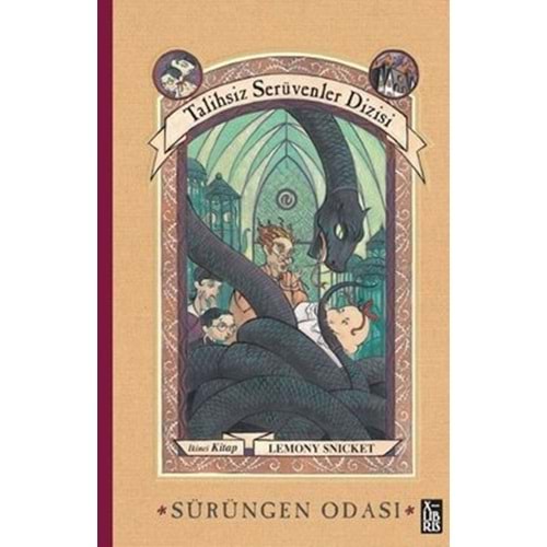 Talihsiz Serüvenler Dizisi İkinci Kitap Sürüngen Odası - Lemony Snicket - Xlibris
