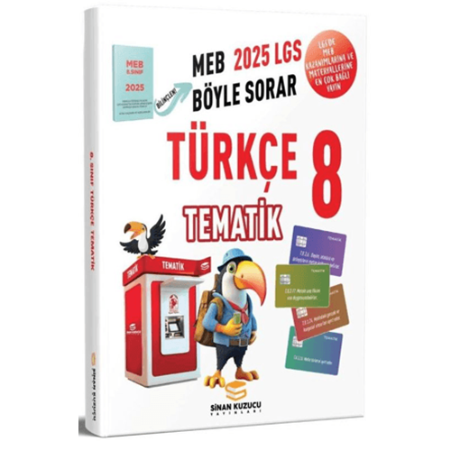8. Sınıf LGS Türkçe Tematik Soru Bankası Sinan Kuzucu