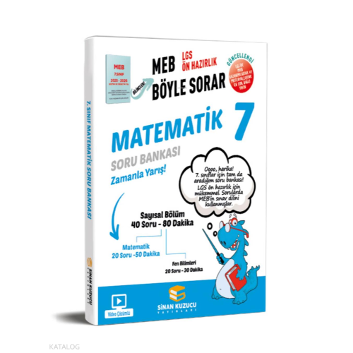 7. Sınıf Matematik Soru Bankası - Kolektif - Sinan Kuzucu
