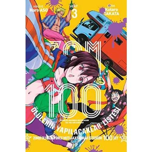 Zom 100 Cilt 3 - Haro Aso - marmara çizgi
