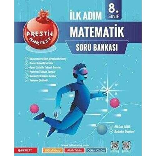 8. Sınıf Prestij İlk Adım Matematik Soru Bankası - Kolektif - Nartest Yayınları