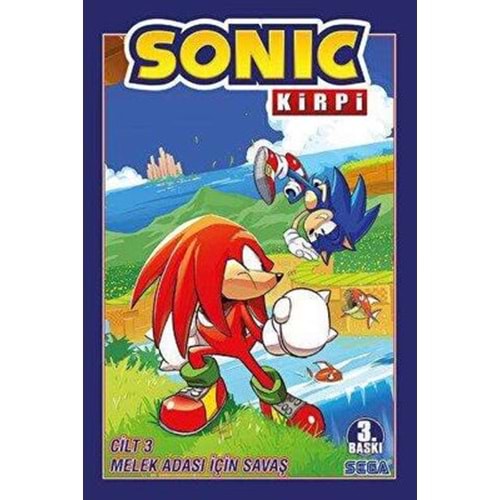 Kirpi Sonic Cilt 3 - Melek Adası İçin Savaş - Ian Flynn - Presstij Kitap