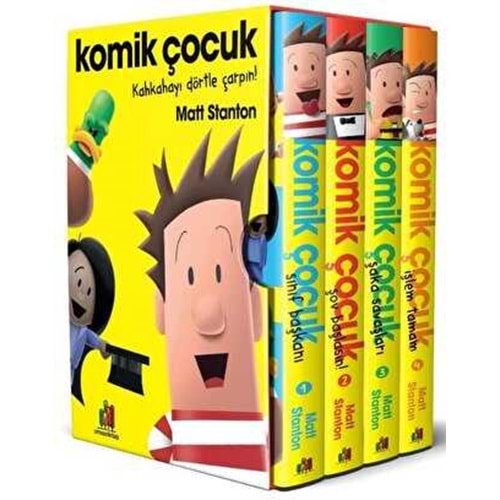 Komik Çocuk Seti 4 Kitap Takım - Matt Stanton - Orman Kitap