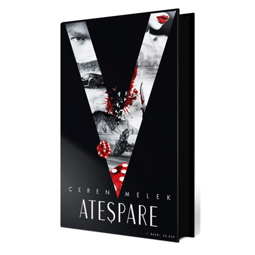 Ateşpare 1 (Yan Boyamalı Ciltli Özel Baskı) - Ceren Melek - Ephesus Yayınları