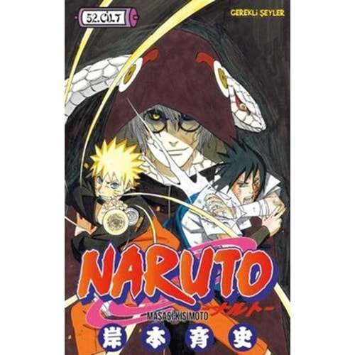 Naruto 52. Cilt - Masaşi Kişimoto - Gerekli Şeyler Yayıncılık