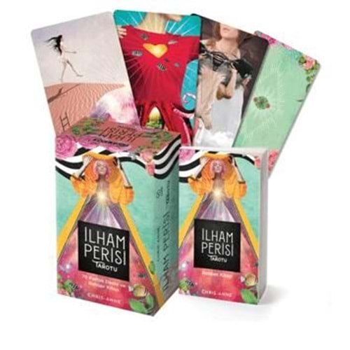 İlham Perisi Tarotu 78 Kartlık Deste ve Rehber Kitap - Chris Anne - Butik