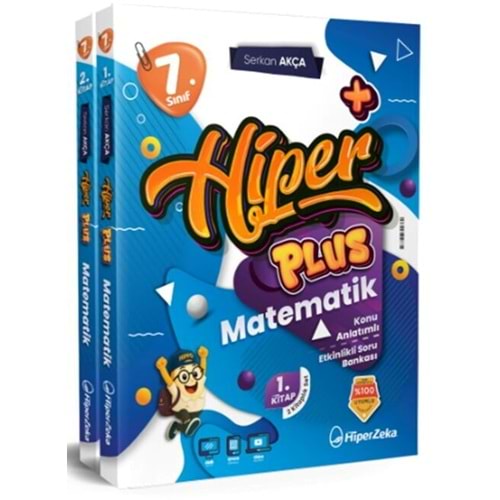 Hiper Zeka Hiper Plus 7. Sınıf Matematik Konu Anlatımlı Etkinlikli Soru Bankası – Serkan Akça