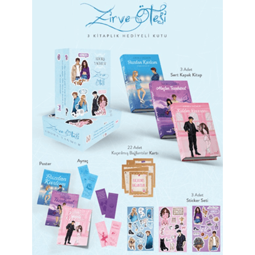 Zirve Ötesi Serisi (3 Kitap Kutulu Set) Ciltli - Adora Yağmur - İndigo Kitap