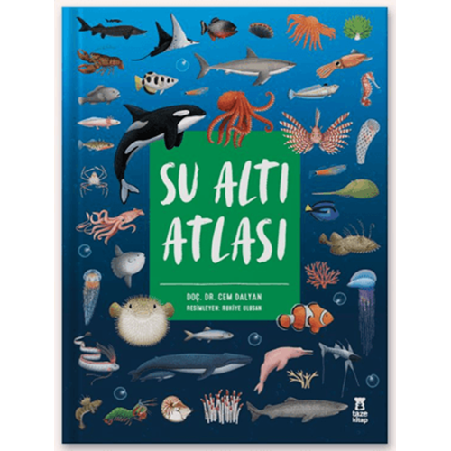 Su Altı Atlası (Ciltli) - Cem Dalyan - Taze Kitap