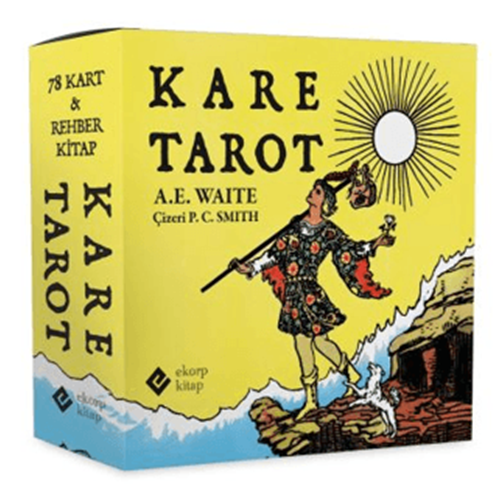 Kare Tarot - Arthur Edward Waite - Ekorp Kitap