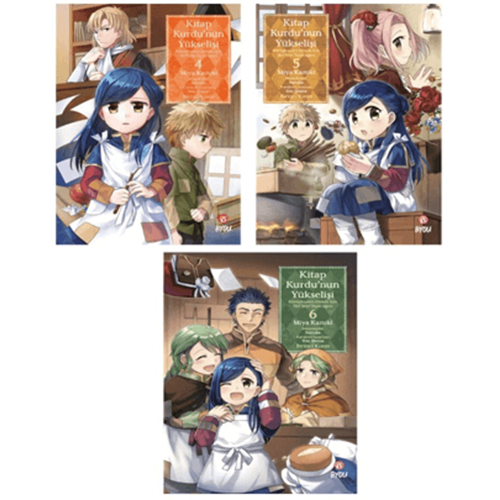 Kitap Kurdu'nun Yükselişi (3 Kitap Set) - Miya Kazuki - Beta Byou