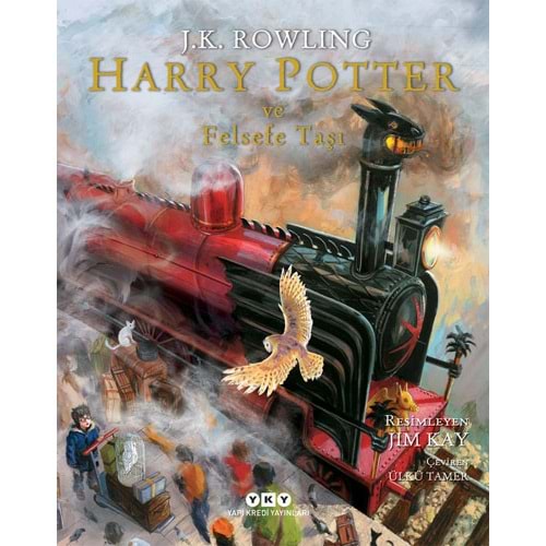 Harry Potter ve Felsefe Taşı 1 (Resimli Özel Baskı) Ciltli - J. K. Rowling - Yapı Kredi Yay.