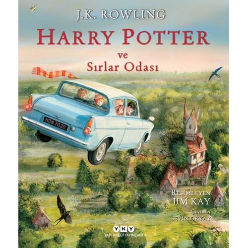 Harry Potter ve Sırlar Odası 2 (Resimli Özel Baskı) Ciltli - J. K. Rowling - Yapı Kredi Yay.