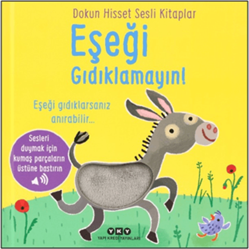 Dokun Hisset Sesli Kitaplar - Eşeği Gıdıklamayın! CİLTLİ - Sam Taplin - Yapı Kredi Yayınları