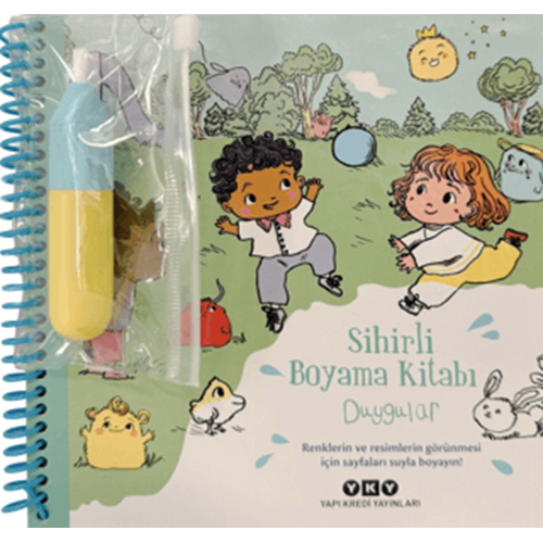 Sihirli Boyama Kitabı - Duygular (Ciltli) - Stephanie Couturier - Yapı Kredi Yayınları