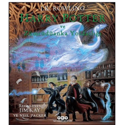 Harry Potter ve Zümrüdüanka Yoldaşlığı - 5 (Resimli Özel Baskı) CİLTLİ - J. K. Rowling -+ Yapı Kredi Yayınları