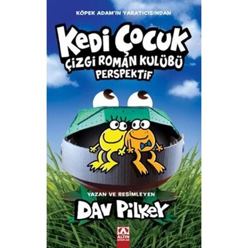 Kedi Çocuk 2 Çizgi Roman Kulübü Perspektif - Dav Pilkey - Altın Kitaplar