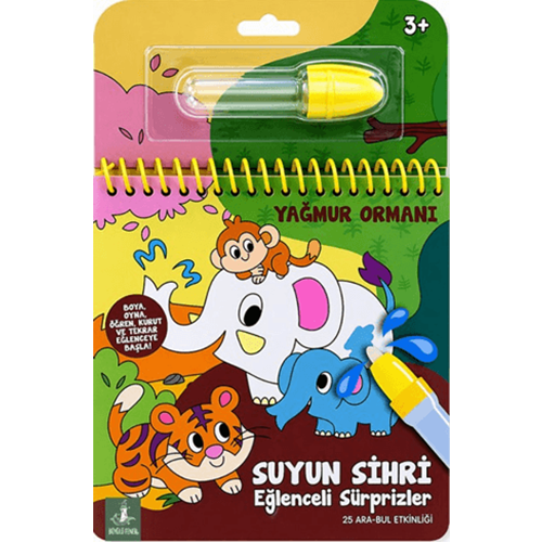 Suyun Sihri Eğlenceli Sürprizler - Kolektif - Yağmur Ormanı