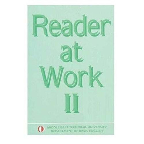 Reader at Work 2 - Kolektif - ODTÜ Geliştirme Vakfı Yayıncılık