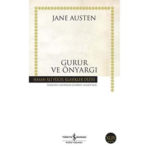 Gurur ve Önyargı - Jane Austen - İş Bankası Yay.