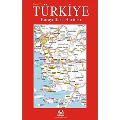 Turistik Türkiye Karayolları Haritası - Kolektif -Arkadaş Yayıncılık