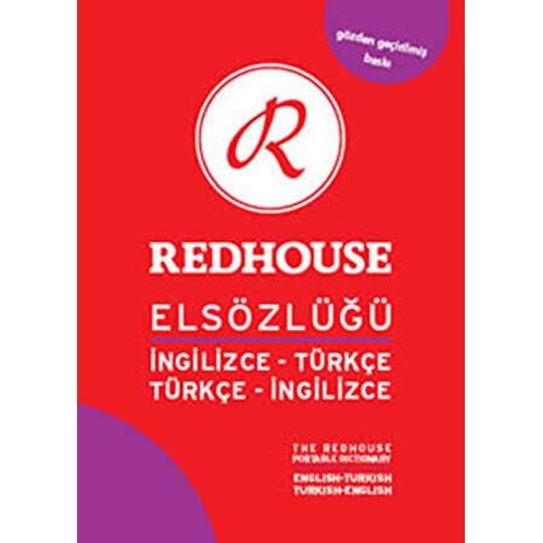 Redhouse Elsözlüğü İng. Türk./Türk. İng. Kırmızı Orta - Redhouse Yayın