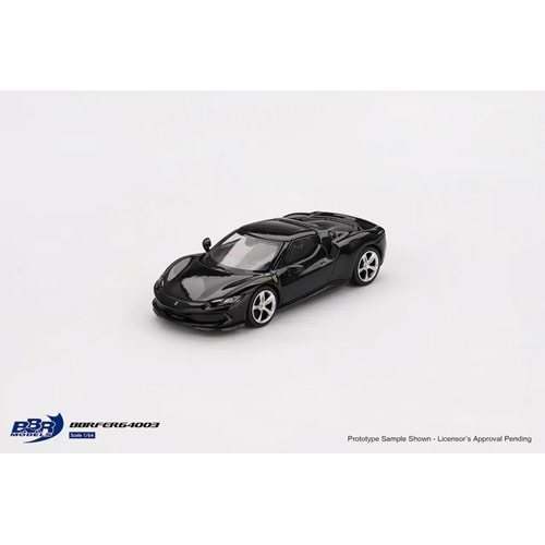 Mini Gt 1/64 BBR FERRARİ 296 GTB NERO DAYTONA