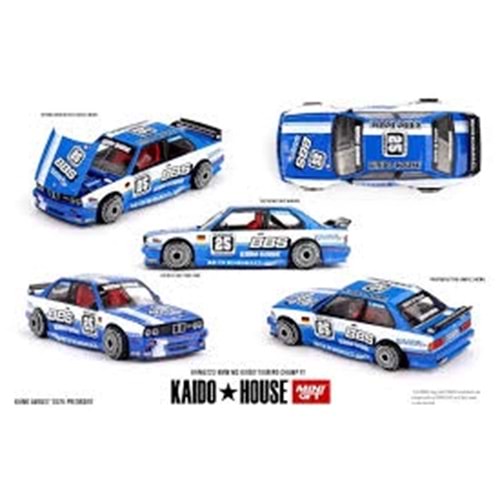 Mini GT 1/64 BMW M3 Kaido Touring Champ V1