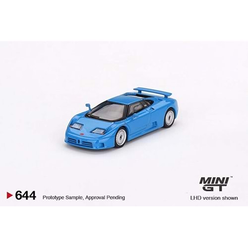 Mini GT 1/64 BUGATTİ EB110 GT BLU