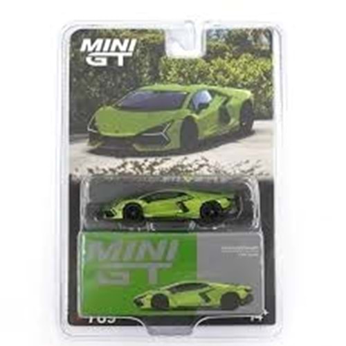 Mini Gt 1/64 LAMBORGHINI REVUELTO VERDE SELVANS