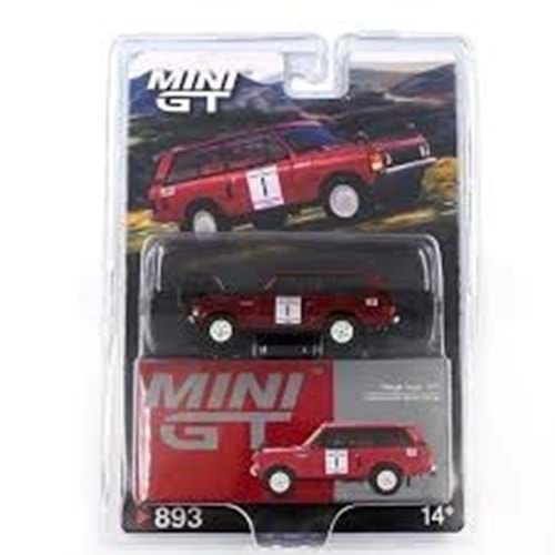 Mini Gt 1/64 RANGE ROVER 1971 İNTERNATİONAL HiLLRALLY