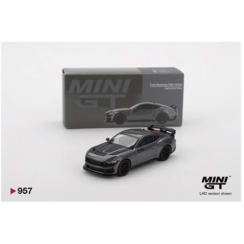 Mini GT 1/64 Ford Mustang Dark Horse Carbonized Gray