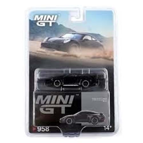 Mini Gt 1/64 PORSCHE 911 DAKAR BLACK