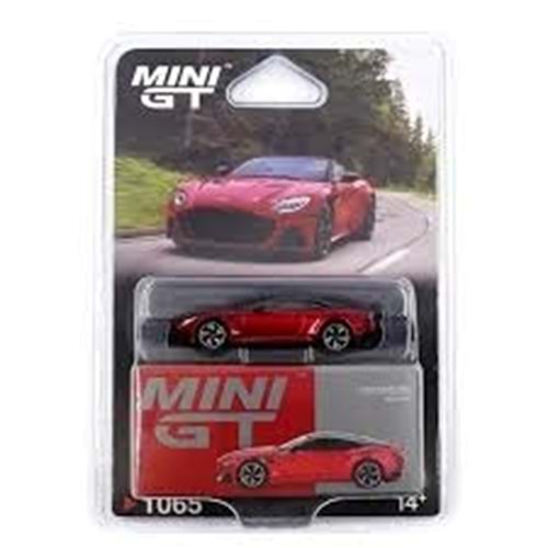 Mini Gt 1/64 ASTON MARTİN DBS HYPER RED