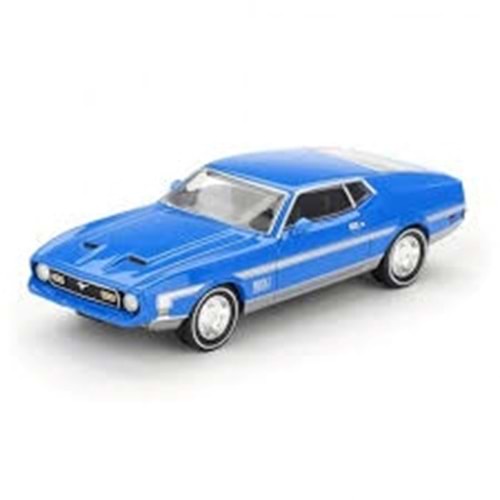 Mini GT 1/64 LB Ford Mustang Mach 1 Grabber Blue