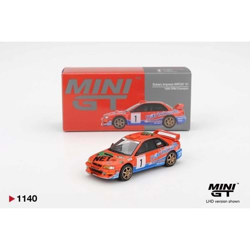 Mini GT 1/64 Subaru Ipreza WRC97 1999 DRM Champion