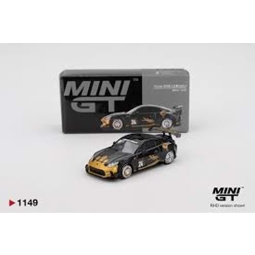 Mini GT 1/64 Toyota GR86 LB Nation Black Gold