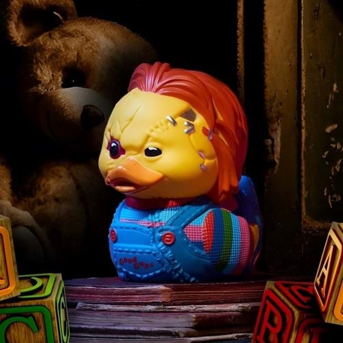 Tubbz Childs Play Boxed Chucky Scarred Cosplay Ördek Figür