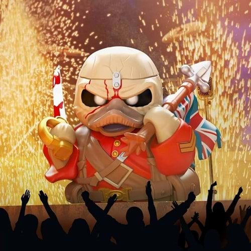 Tubbz Iron Maiden Boxed Eddie Cosplay Ördek Figür