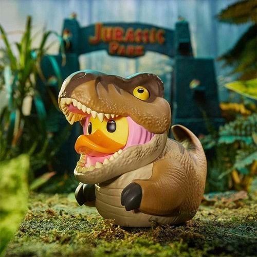 Tubbz Jurassic Park Boxed T-Rex Cosplay Ördek Figür