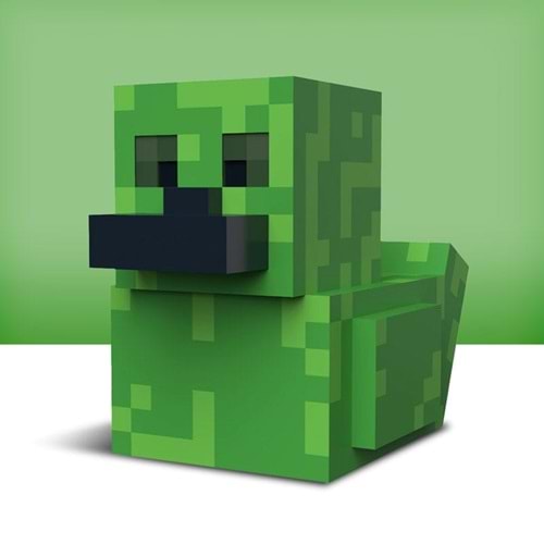 Tubbz Minecraft Boxed Creeper Cosplay Ördek Figür