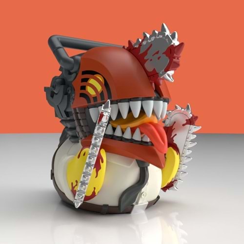 Tubbz Chainsaw Man Boxed Cosplay Ördek Figür