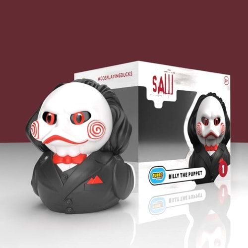 Tubbz Saw Boxed Billy The Puppet Cosplay Ördek Figür