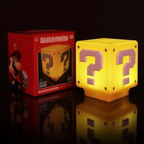 Paladone Super Mario Mini Question Block Lamba